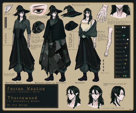 Ferran Vestire from Thornewood - Commission for Steamberry Studio