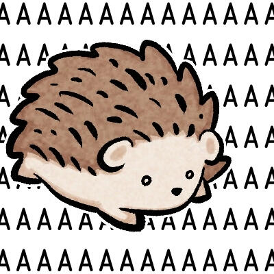 Hedgehog Sticker - Commission for ShinRaven