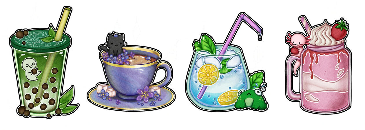 Doodle army sticker designs