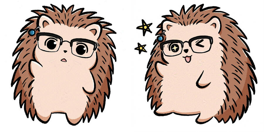Hedgehog Doodles - Commission for Cedgehog